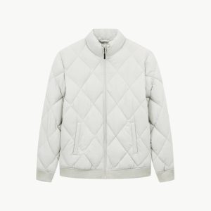 Áo Khoác Phao Biluxury Thiết Kế Chần Bông Quả Trám 9AKPT526